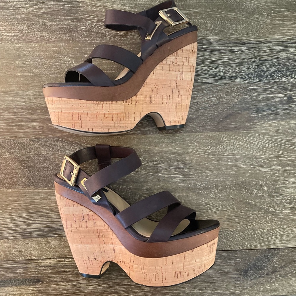 Rachel Zoe brown heels